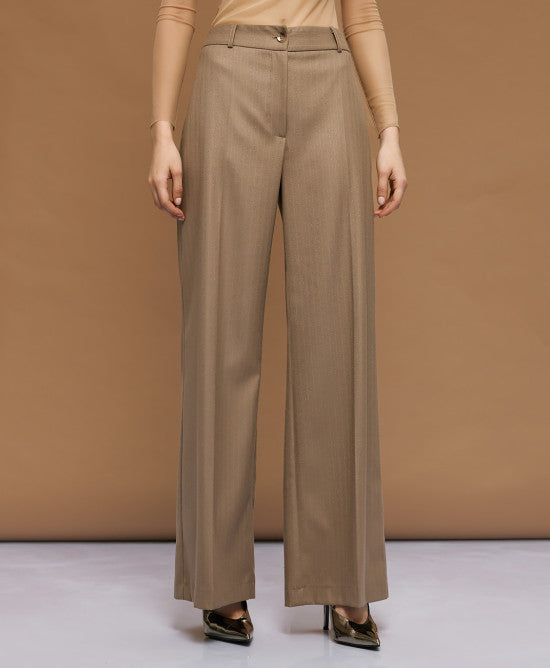 Tailleur pantalone doppio petto gessato
