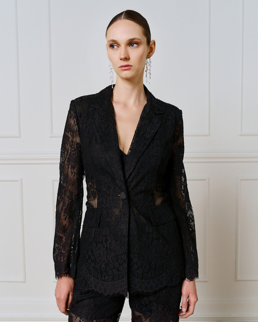 Giacca a Blazer in Pizzo