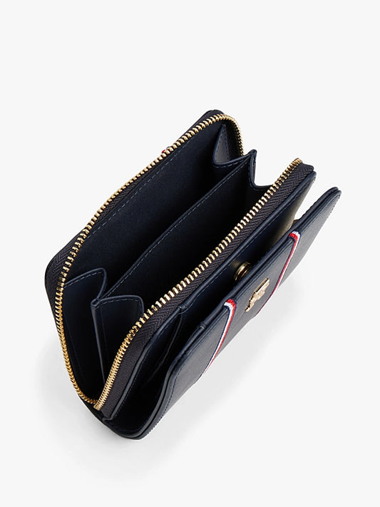 Portafogli piccolo in nylon con zip