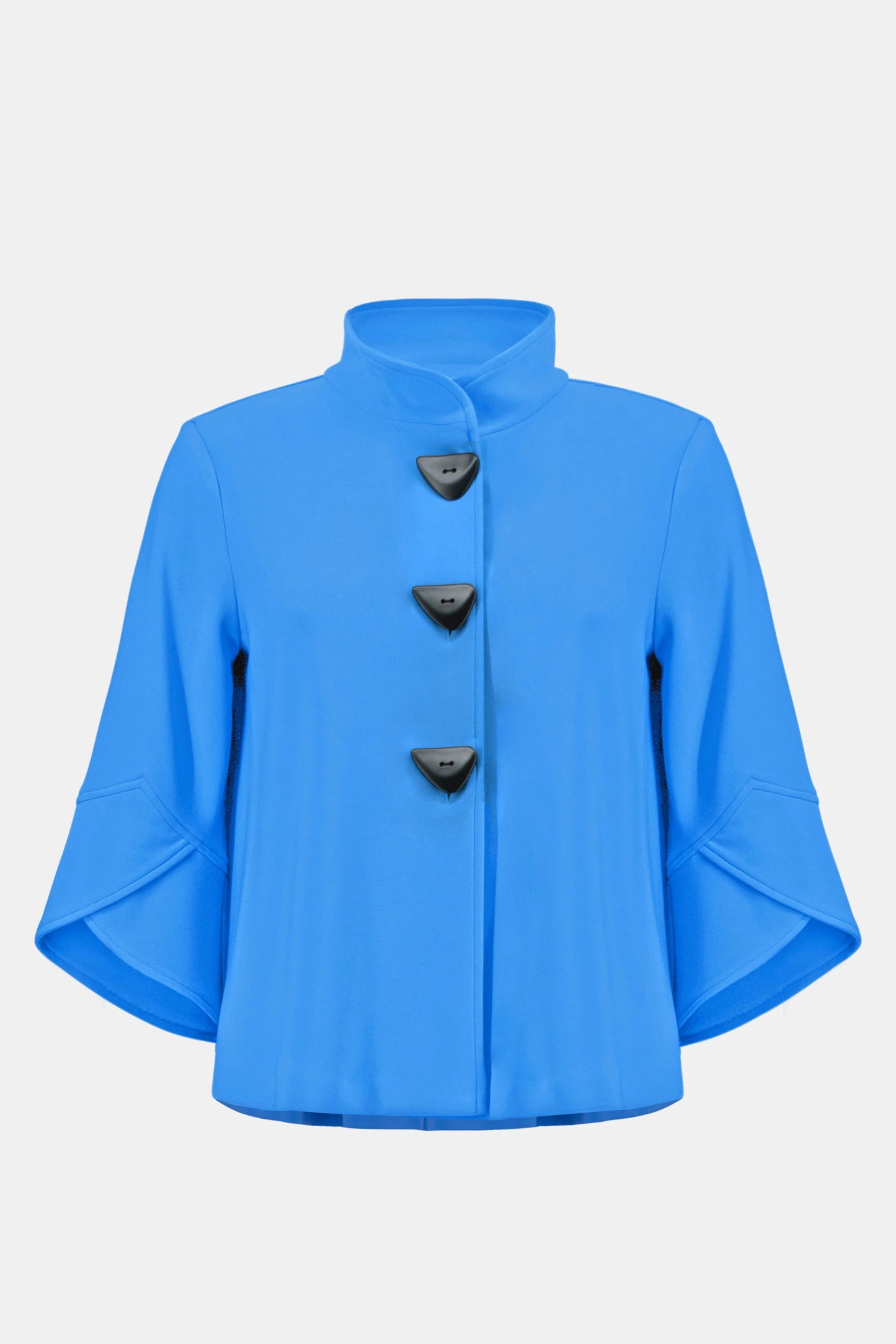 Giacca leggermente a trapezio con maniche a tre quarti