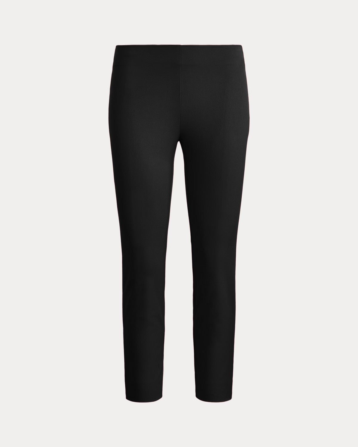 Pantaloni skinny nero in cotone elasticizzato