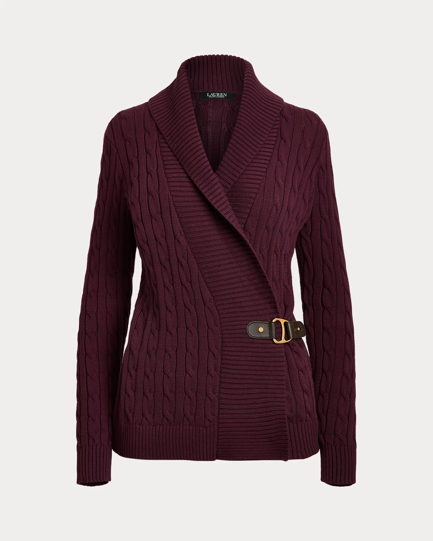 Maglia in cotone con fibbia Lauren Ralph Lauren