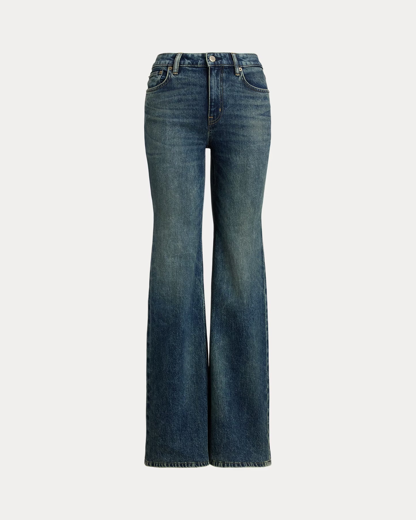 Jeans a vita media leggermente svasati in fondo