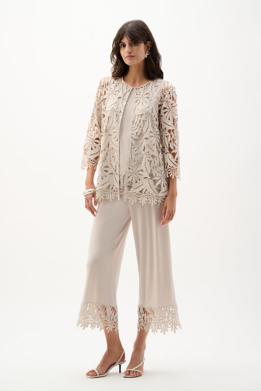 Giacca Caban in Pizzo Color Mastice