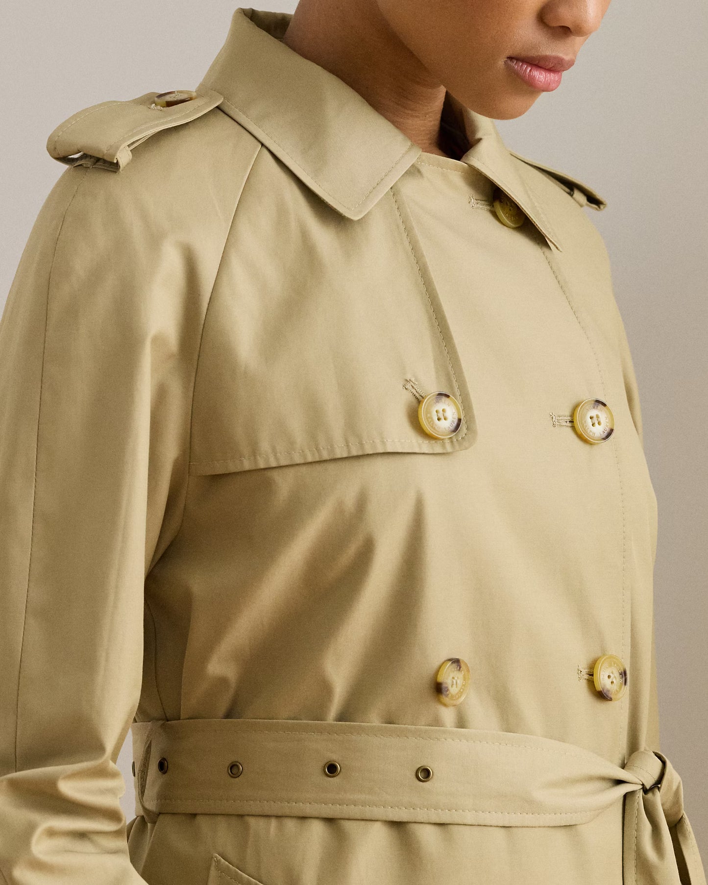 Trench lungo doppiopetto