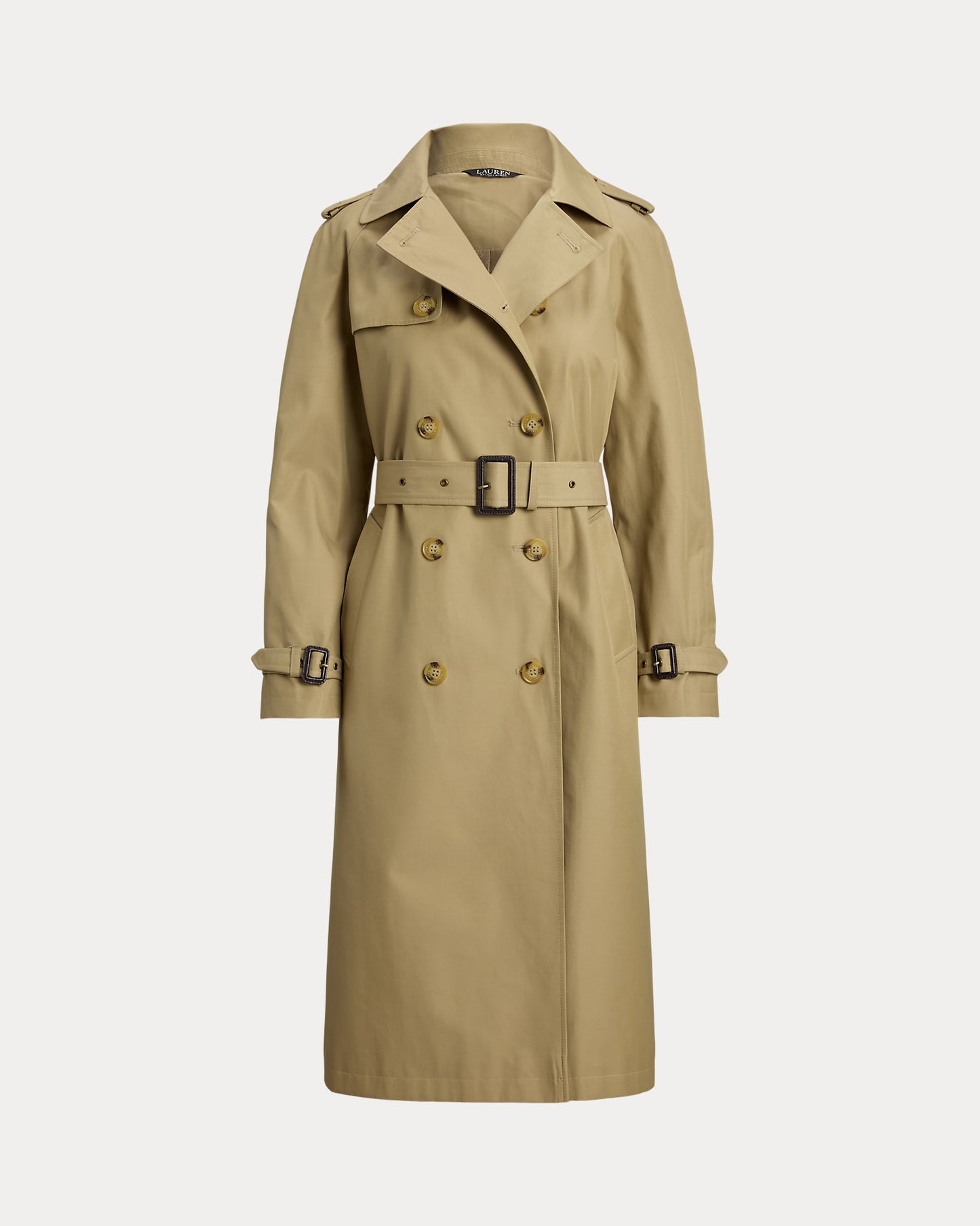 Trench lungo doppiopetto