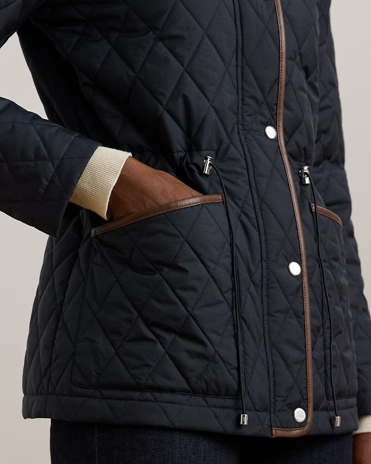 Giacca Trapuntata con Stemma Lauren Ralph Lauren