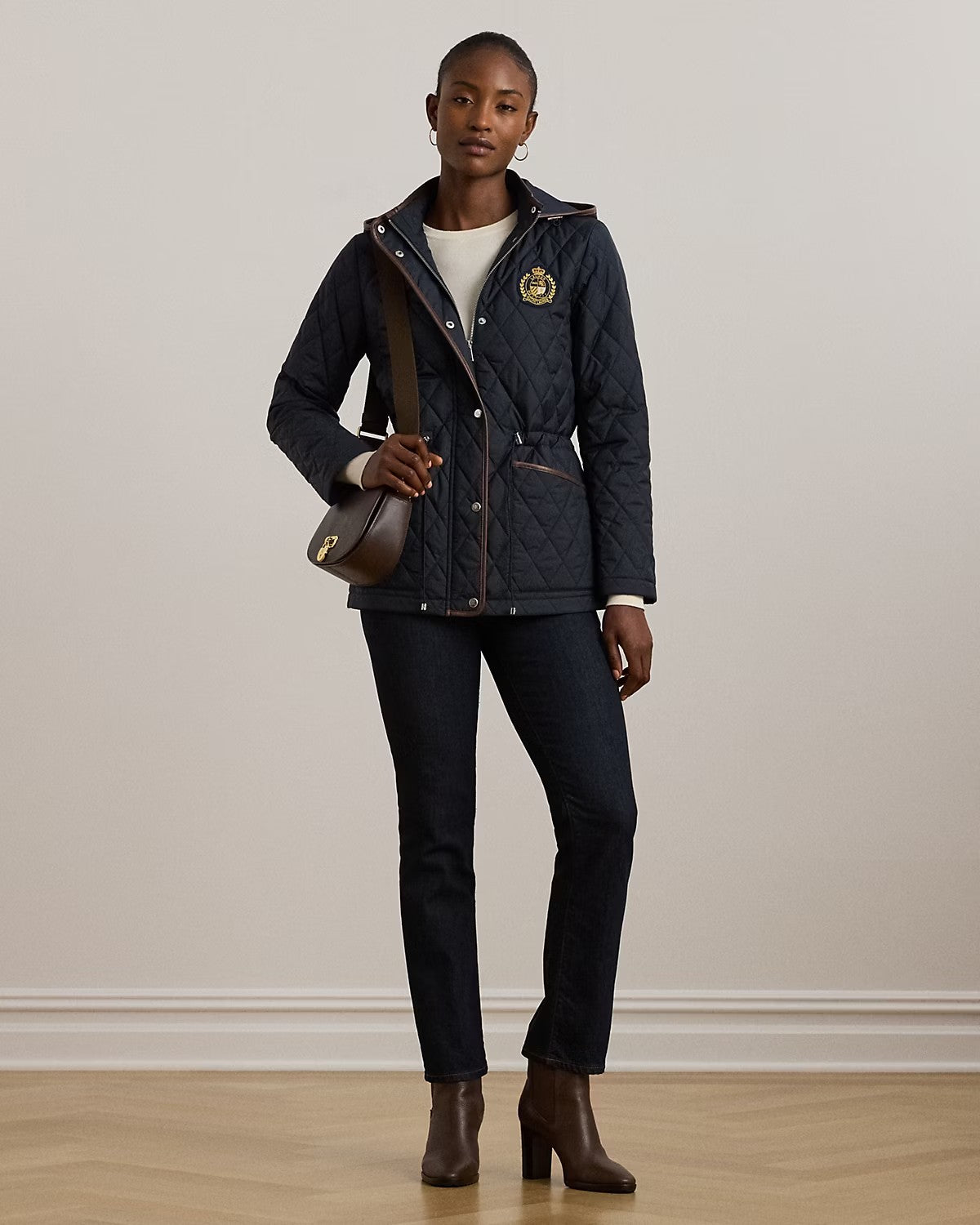 Giacca Trapuntata con Stemma Lauren Ralph Lauren