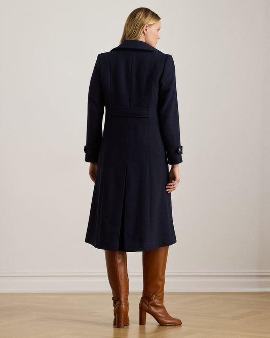 Cappotto Blu in Stile Redingote