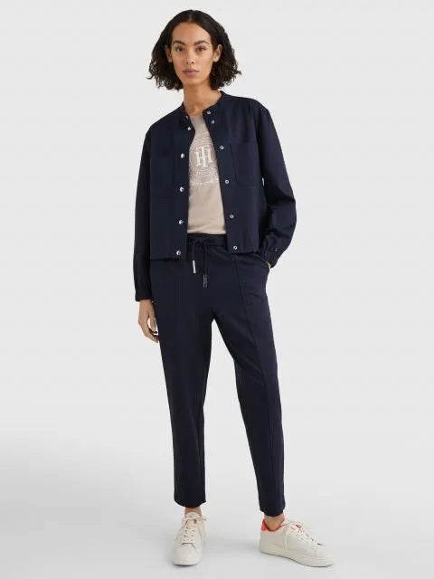 Pantaloni blu modello jogger