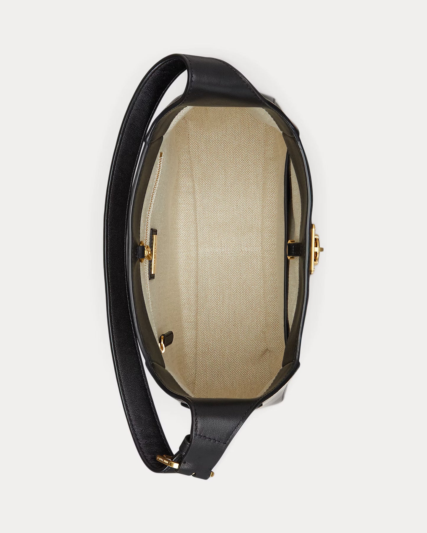 Borsa grande nera a spalla