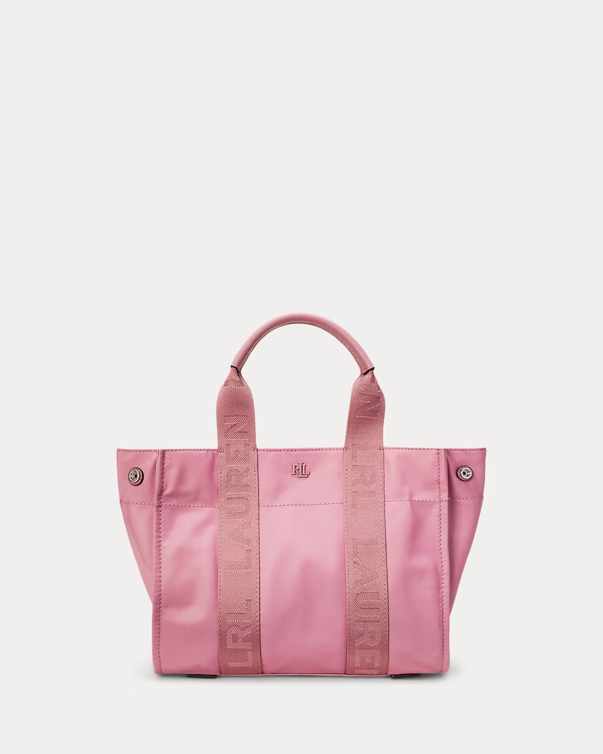 Borsa Tote Stevie piccola in nylon rosa