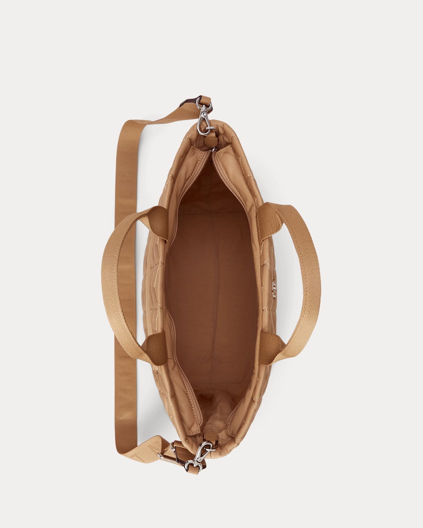 Borsa Tote Stevie XL Nera o Cammello trapuntata con cerniera