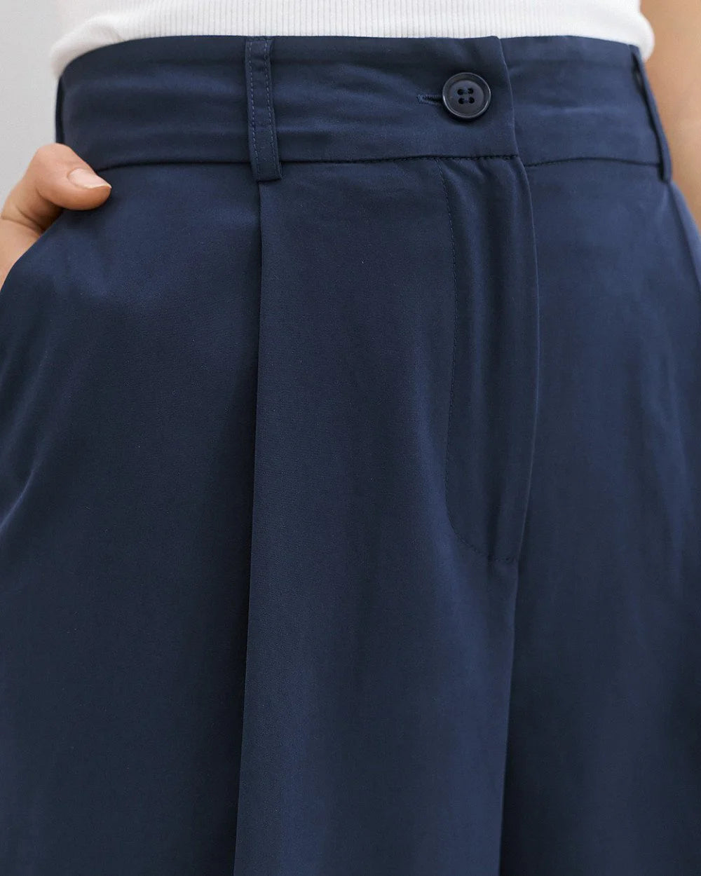Pantaloni con Risvolto