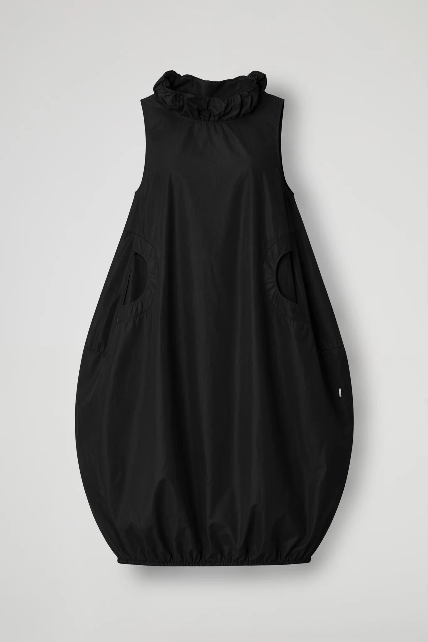 Abito Lungo In Tessuto Tecnico - Blu, Nero, Ruggine