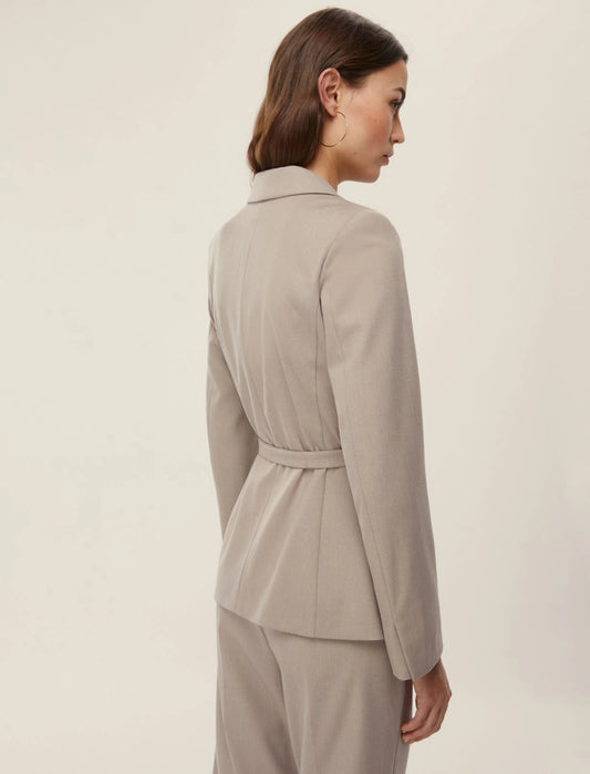 Completo Tailleur Pantalone in Flanella Stretch