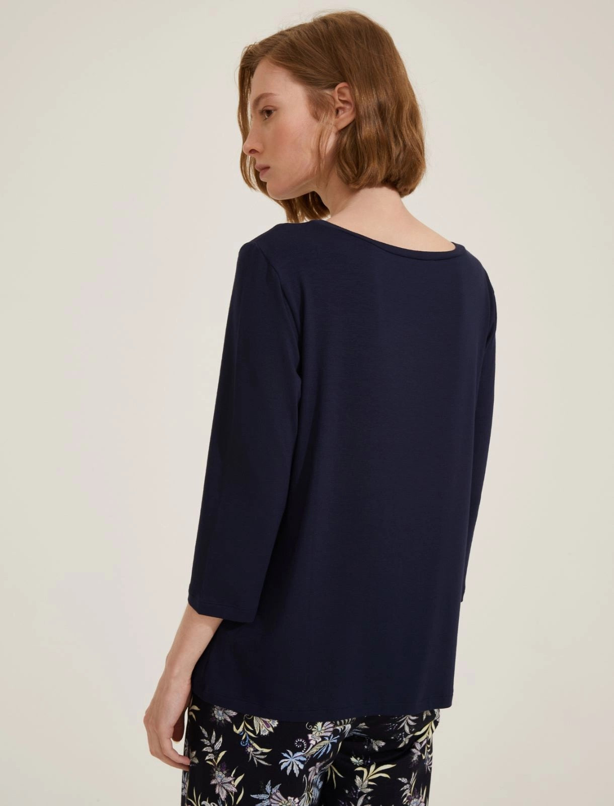 T-shirt con maniche a 3/4