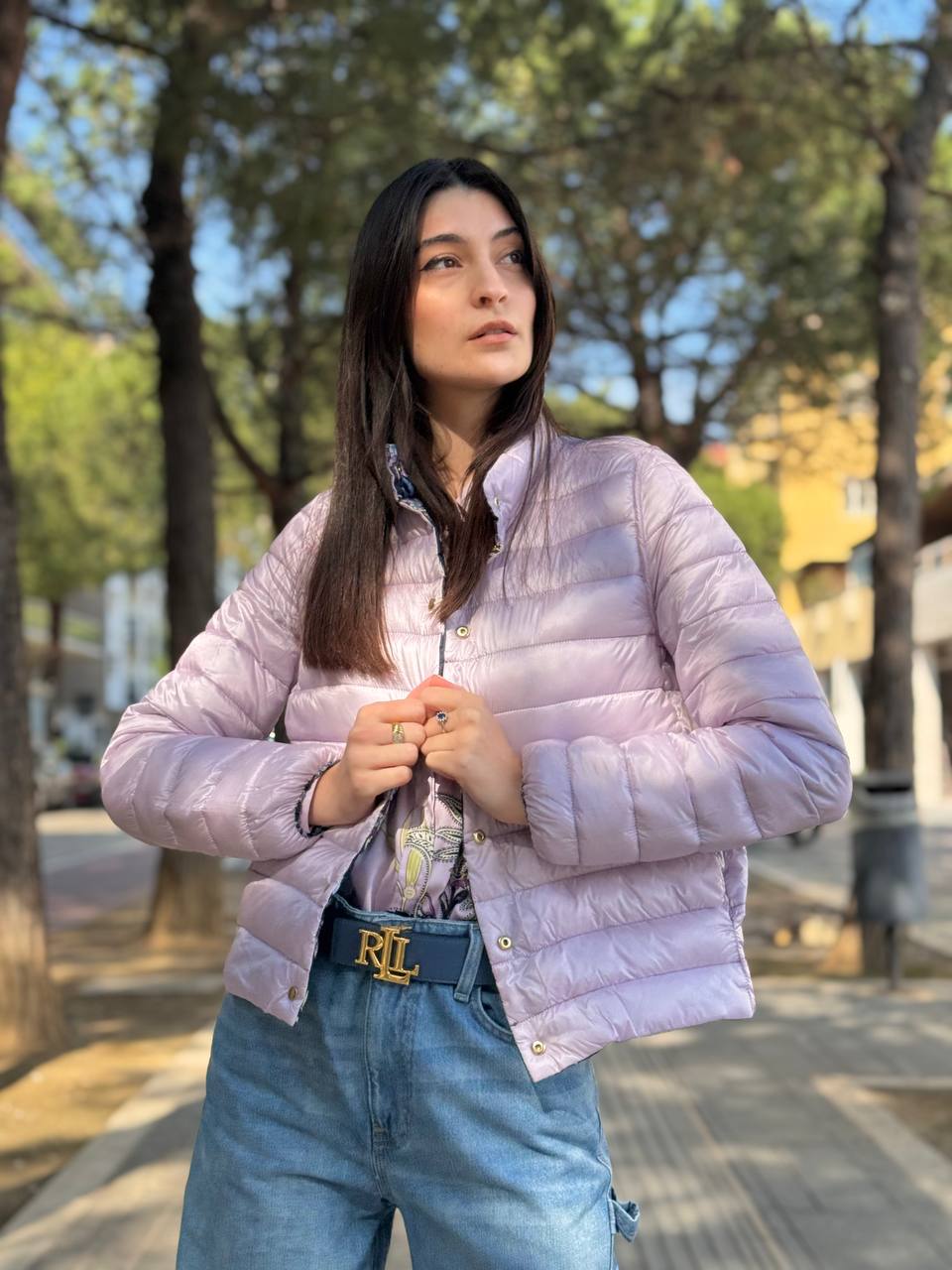 Piumino 100 grammi a fantasia reversibile