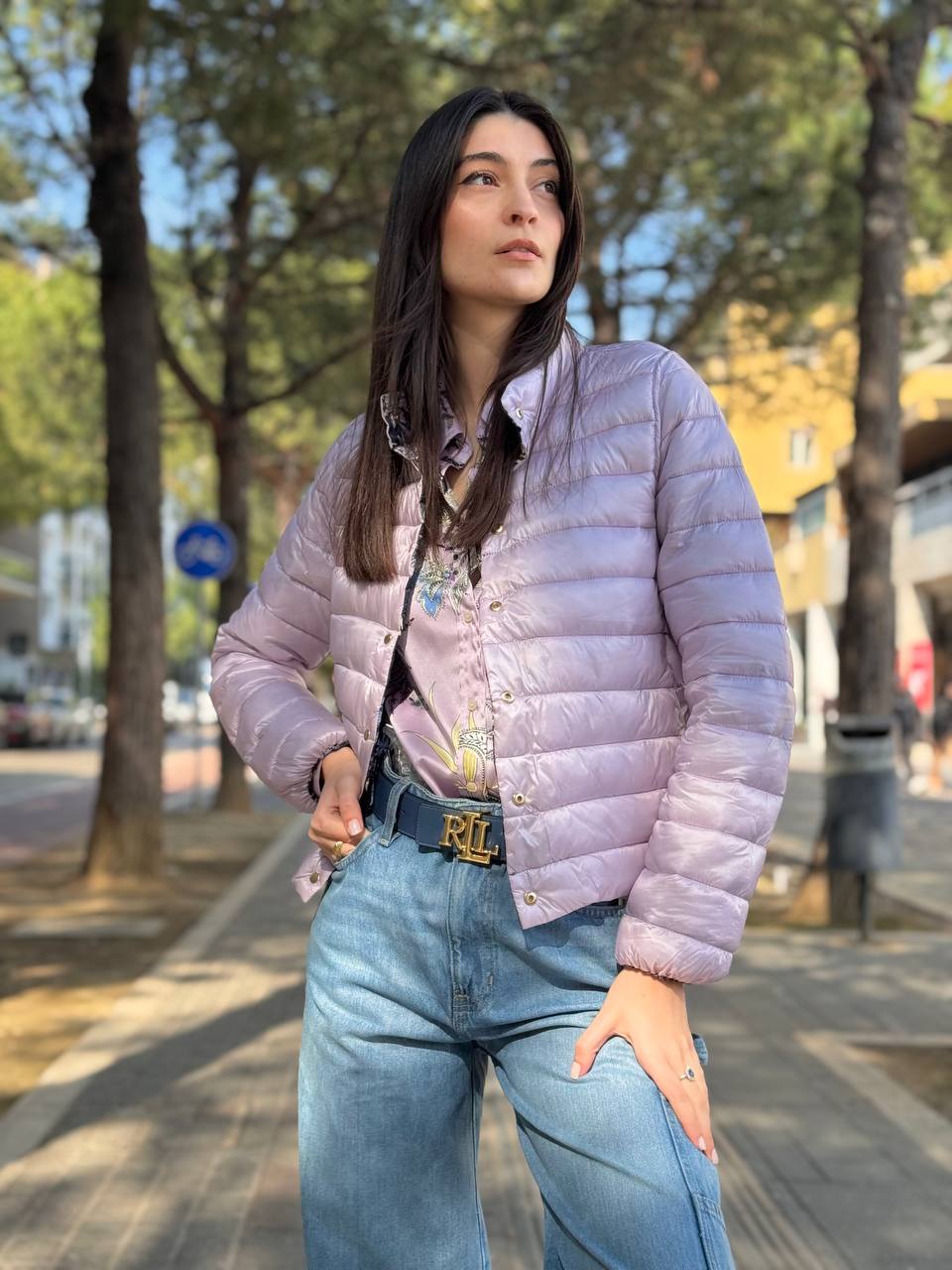 Piumino 100 grammi a fantasia reversibile