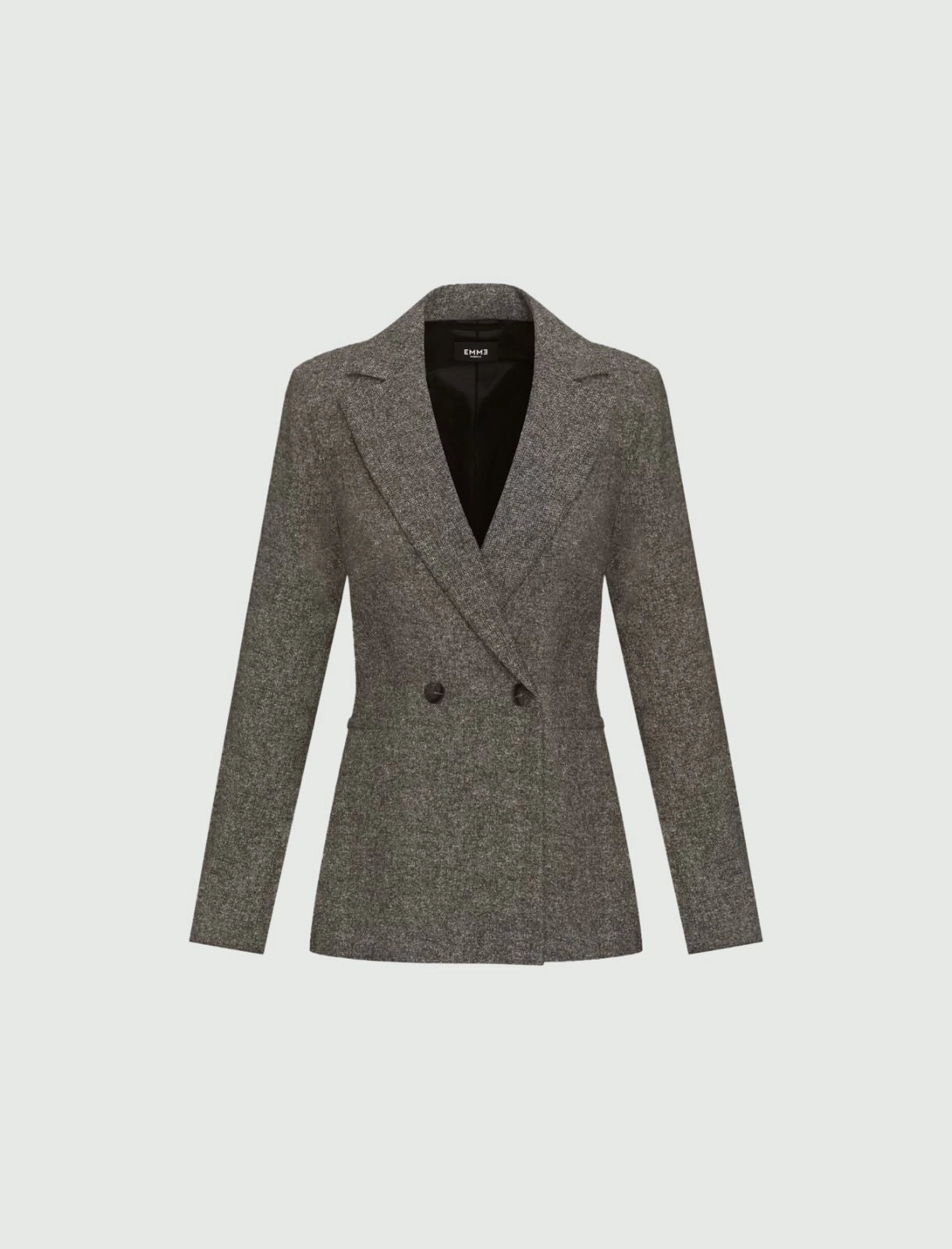 Completo Giacca e Gonna in Sale e Pepe Grigio Ardesia