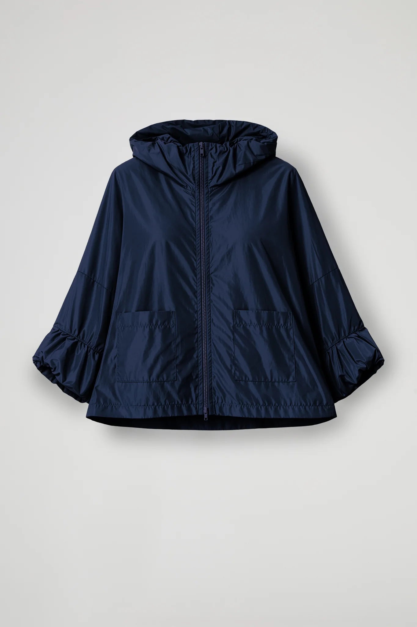 Giacca Corta in Taffeta' - Nera
