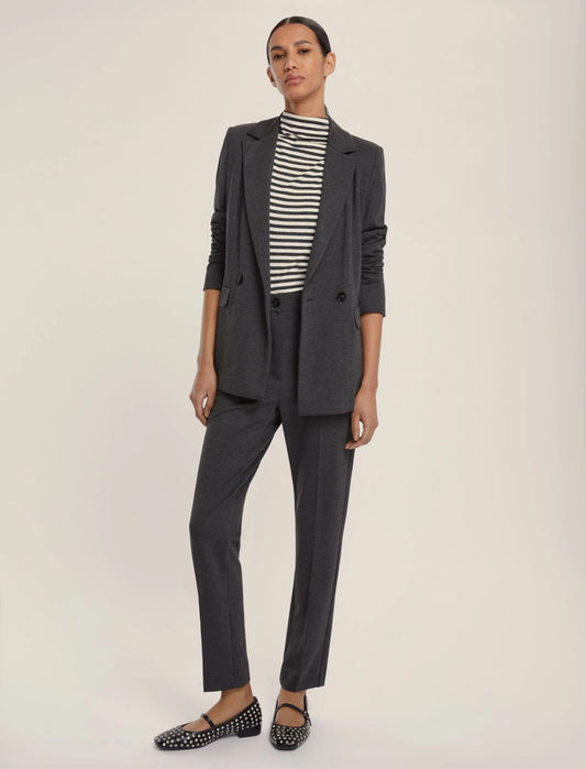 Pantalone a sigaretta in jersey - NERO, GRIGIO O GRIGIO ANTRACITE