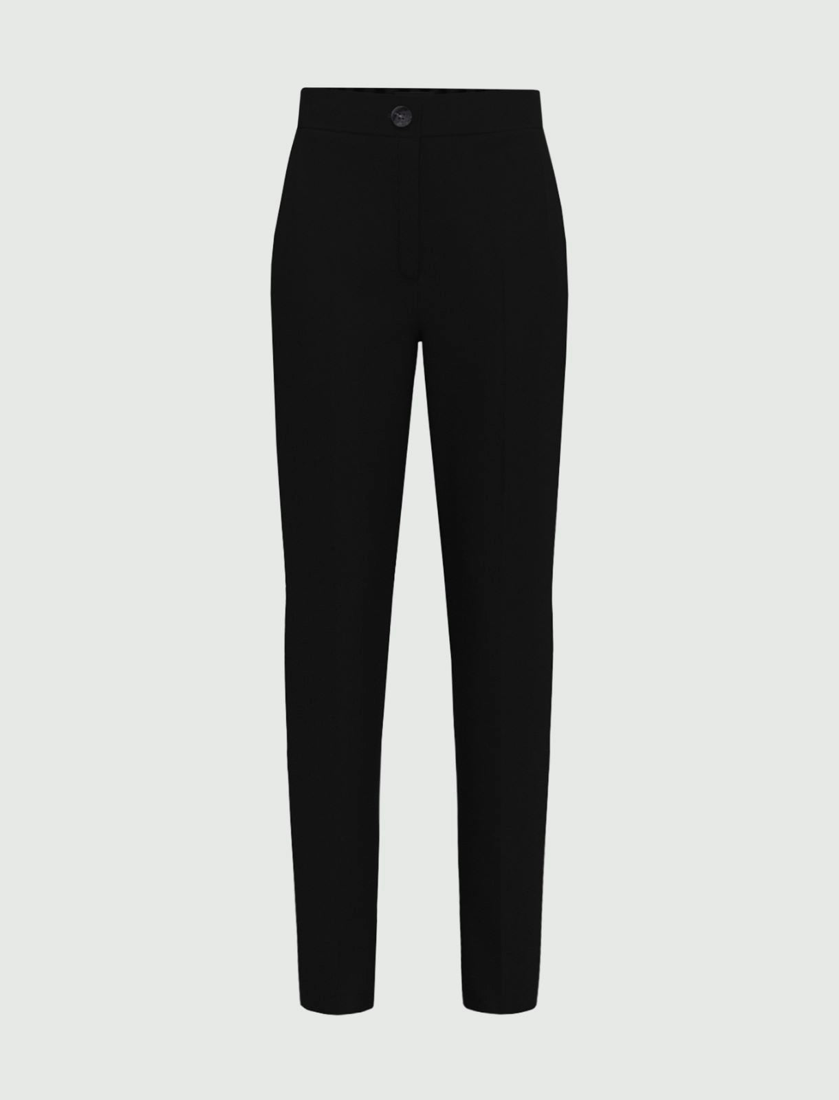 Pantalone a sigaretta in jersey - NERO, GRIGIO O GRIGIO ANTRACITE