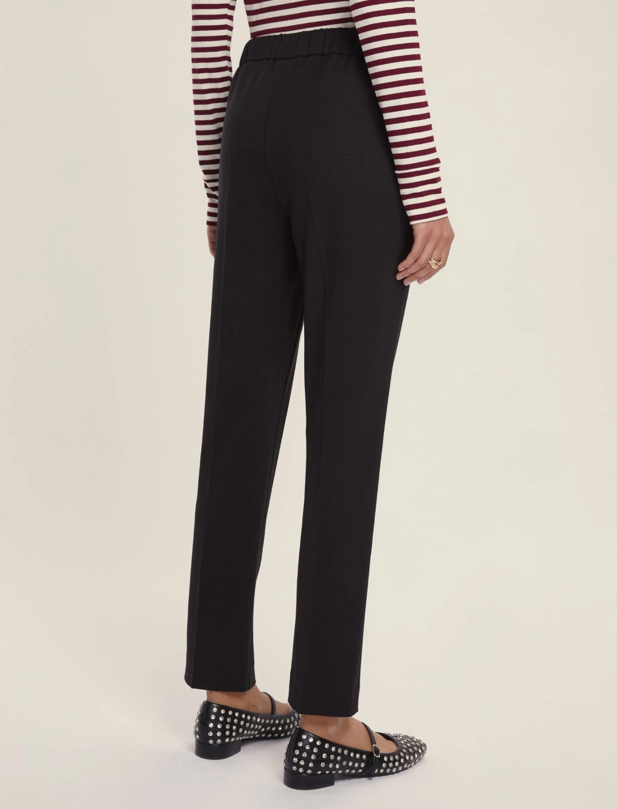 Pantalone a sigaretta in jersey - NERO, GRIGIO O GRIGIO ANTRACITE