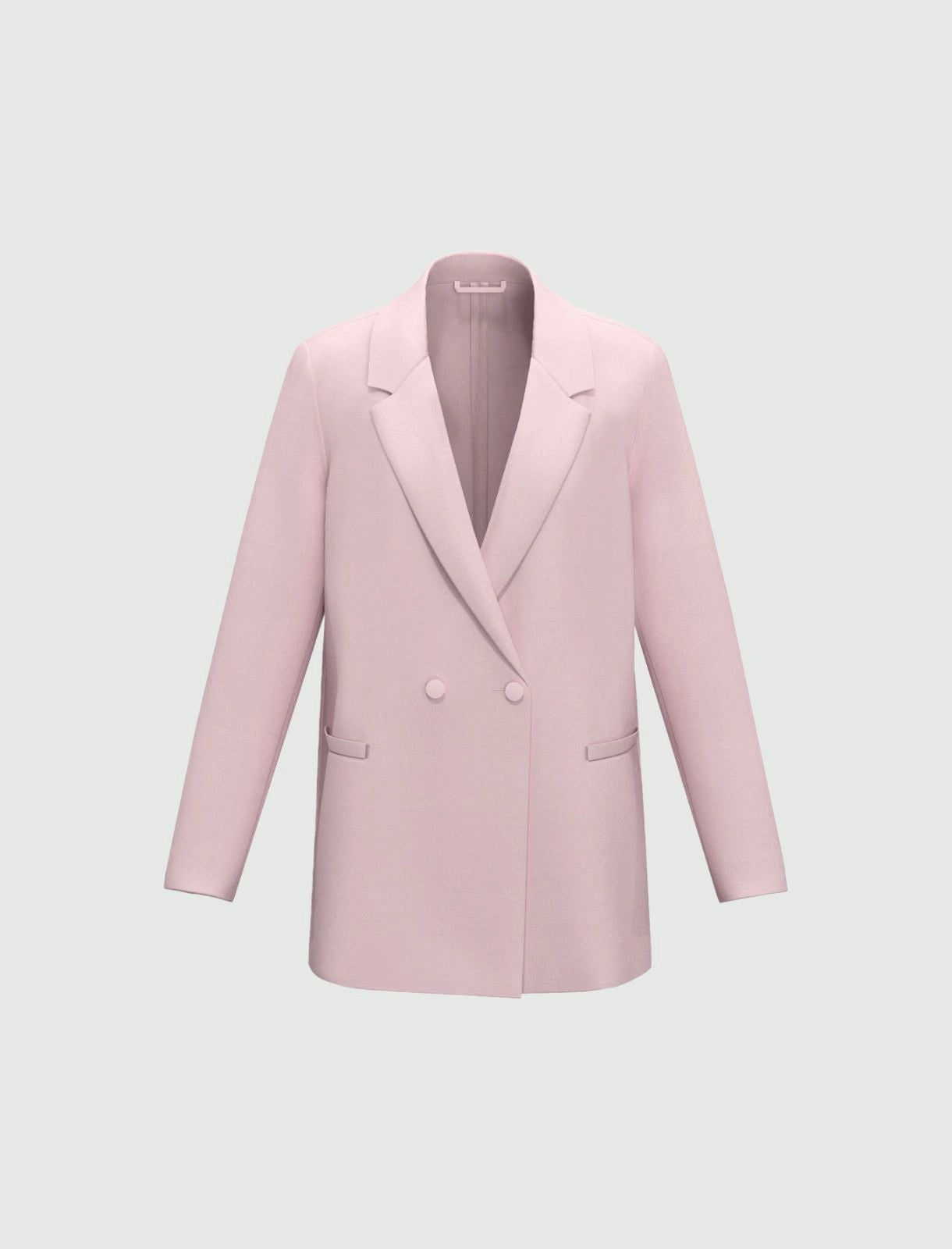 Tailleur pantalone rosa pastello