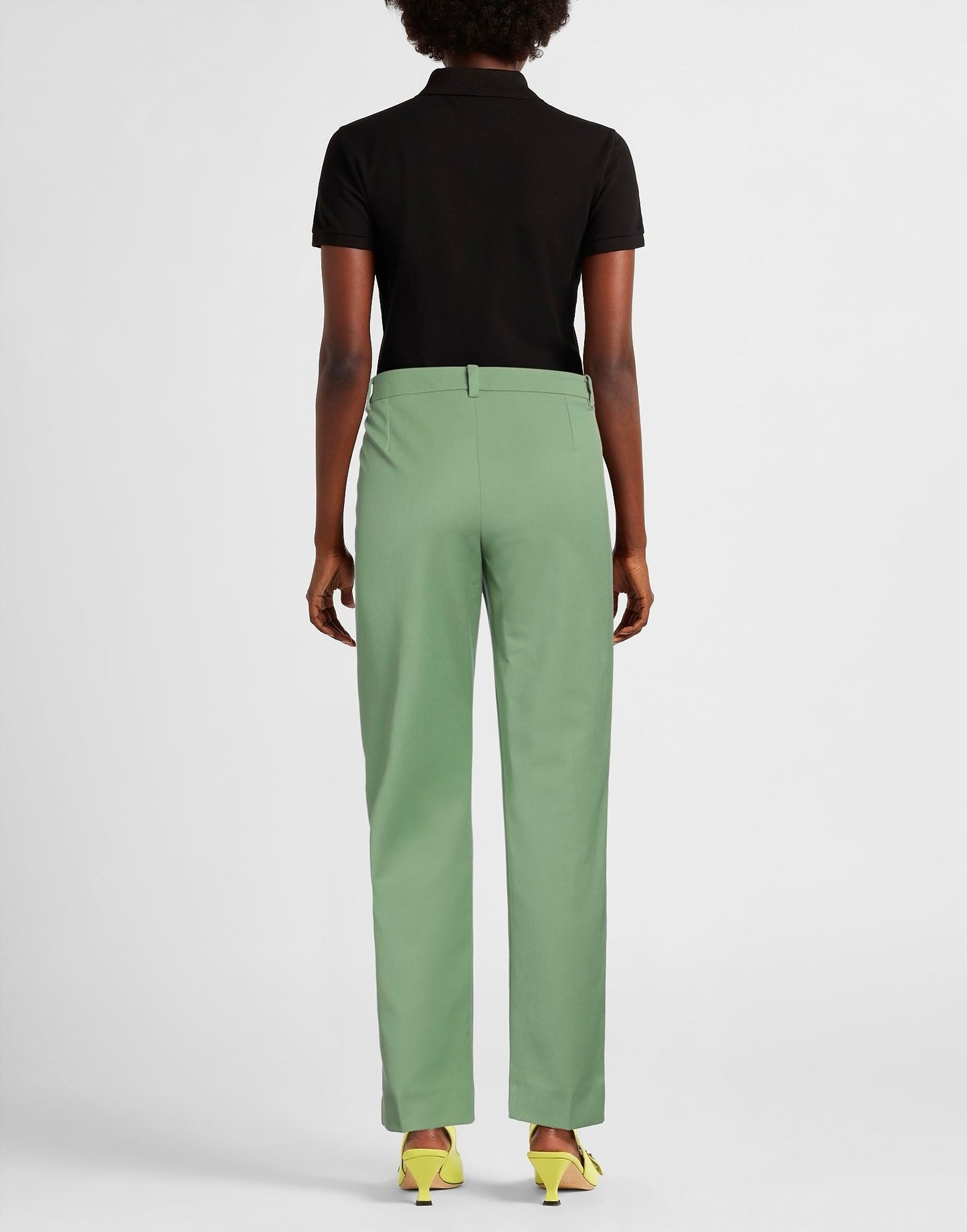 Tailleur pantalone in misto cotone stretch