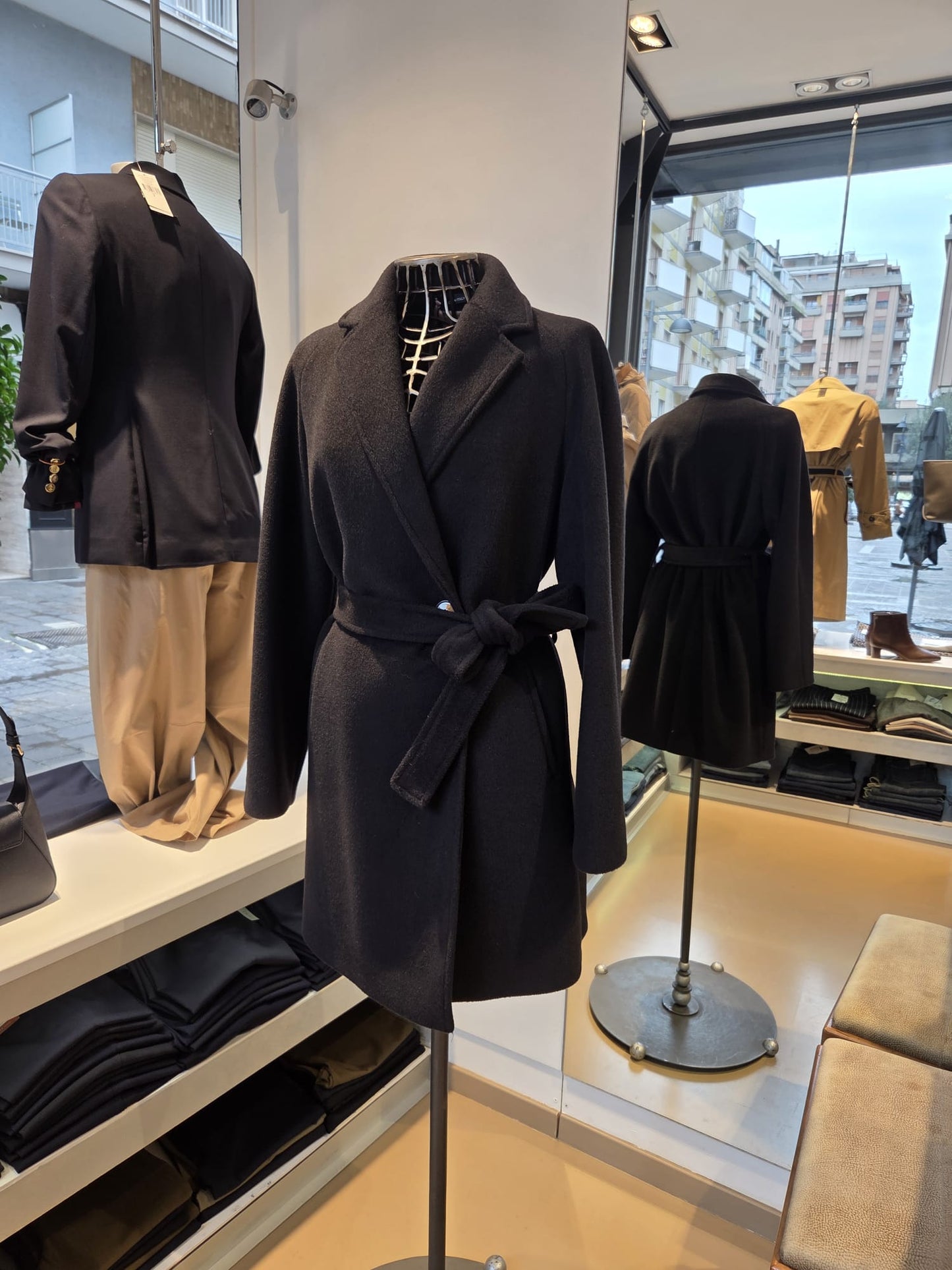 Black Jacket with Belt