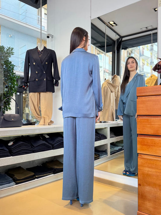 Tailleur Pantalone con Top