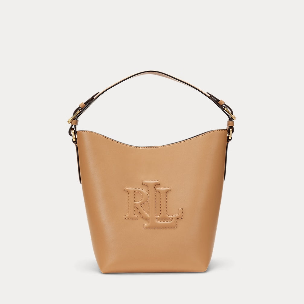 Borsa a secchiello Witley di medie dimensioni in pelle