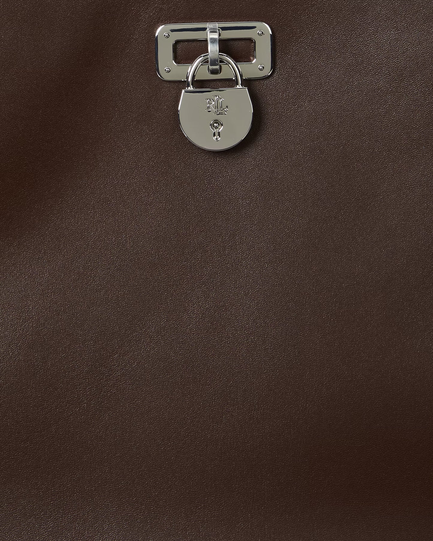 Borsa grande marrone a spalla