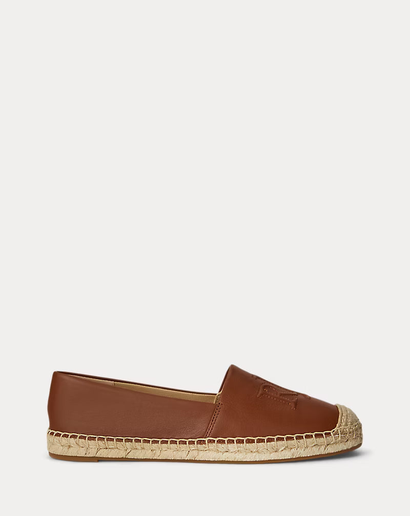 Nappa leather espadrilles