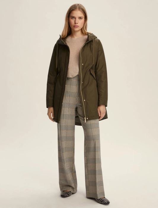 Piumino Parka impermeabile con cappuccio
