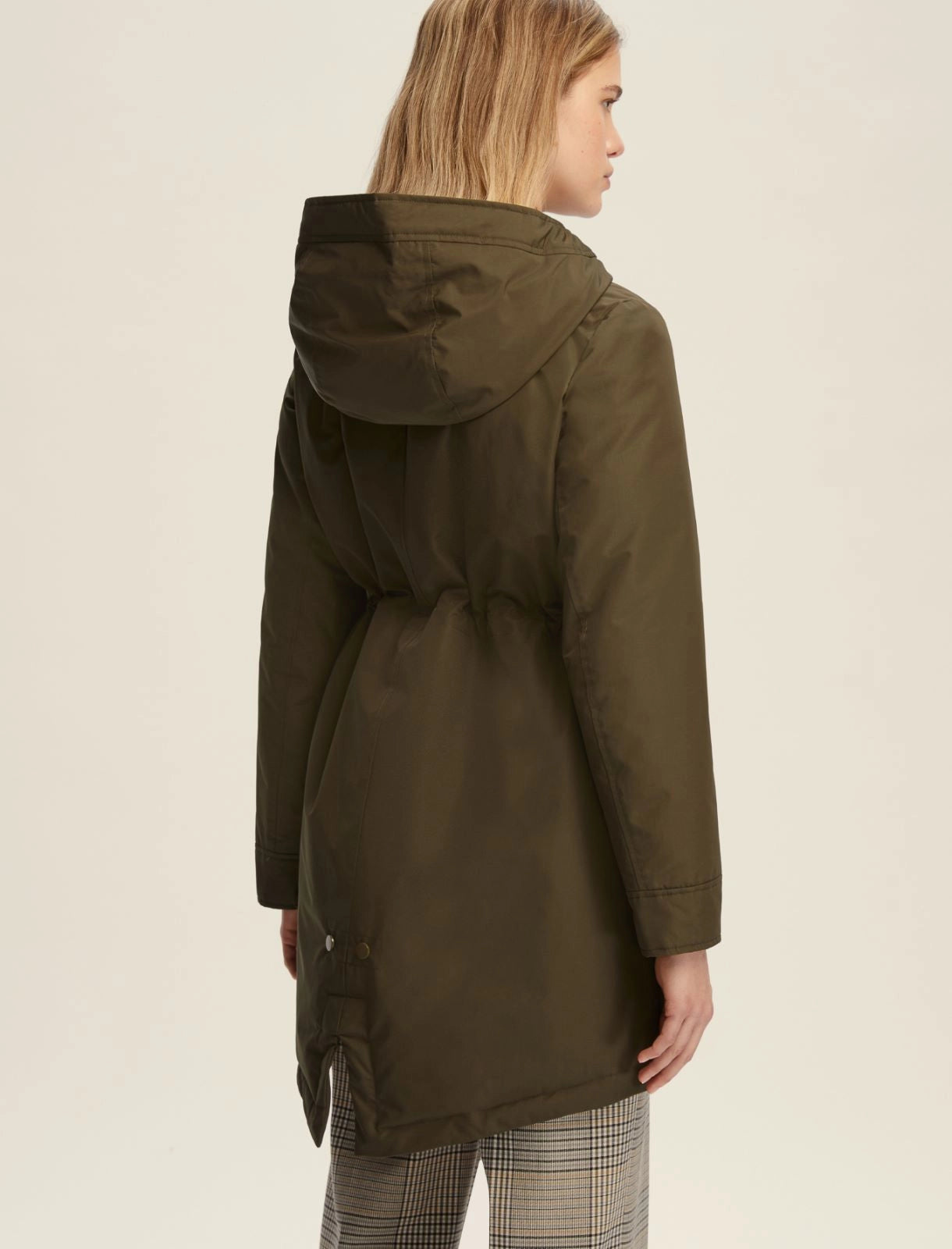 Piumino Parka impermeabile con cappuccio