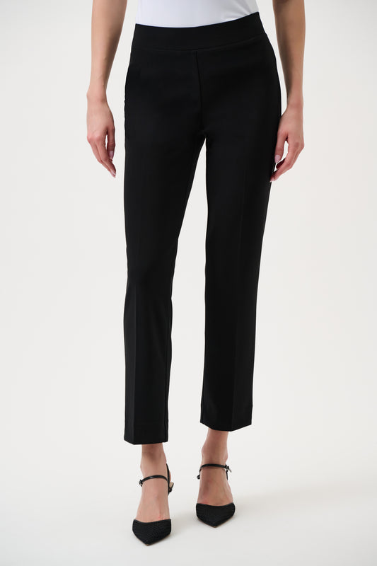 Pantalone in Jersey dal taglio dritto - Nero