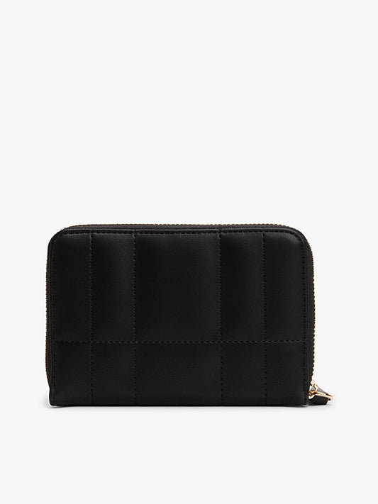 Portafogli piccolo nero  con monogramma TH