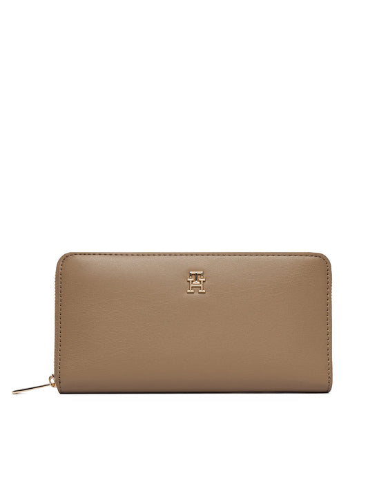 Portafogli Grande In Pelle Vegana - Nero, Beige, Bordeaux