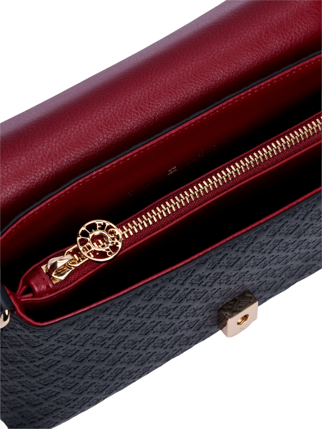 Borsa Piccola con Due Tracolle - Nera, Blu