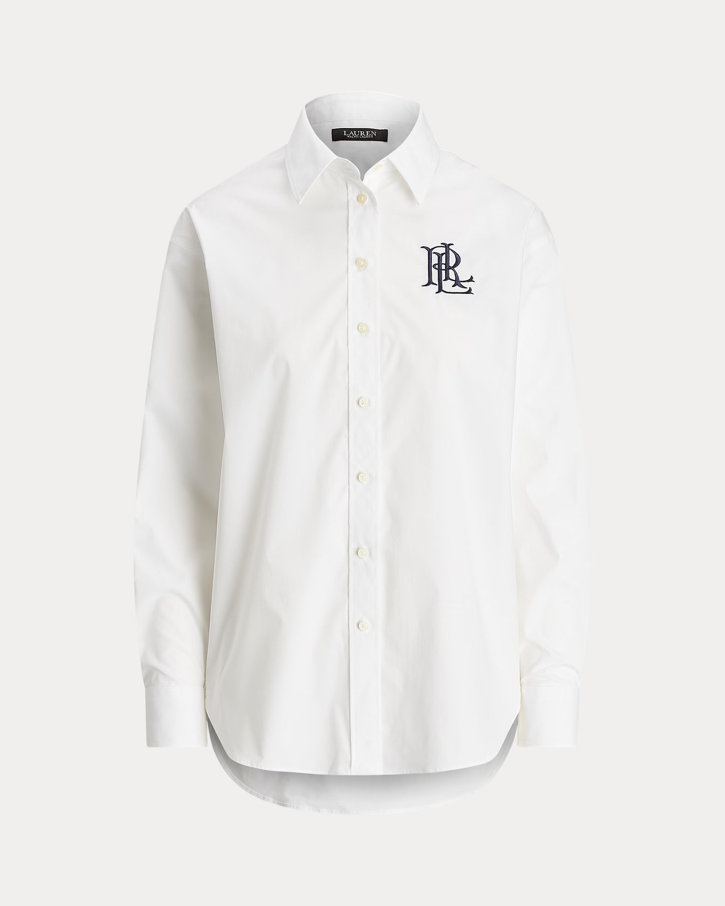 Camicia Bianca in cotone stretch dal taglio dritto