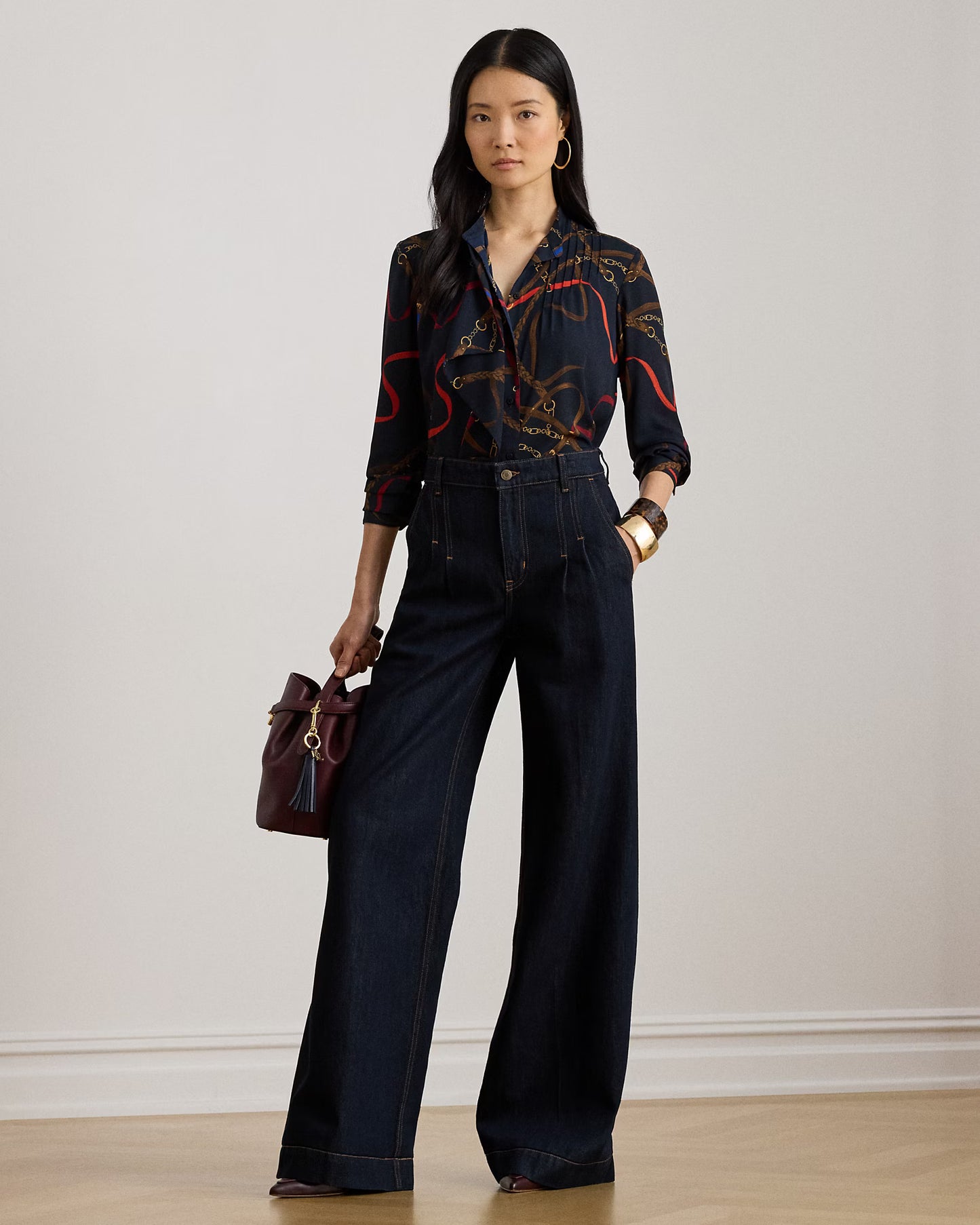 Camicia in georgette