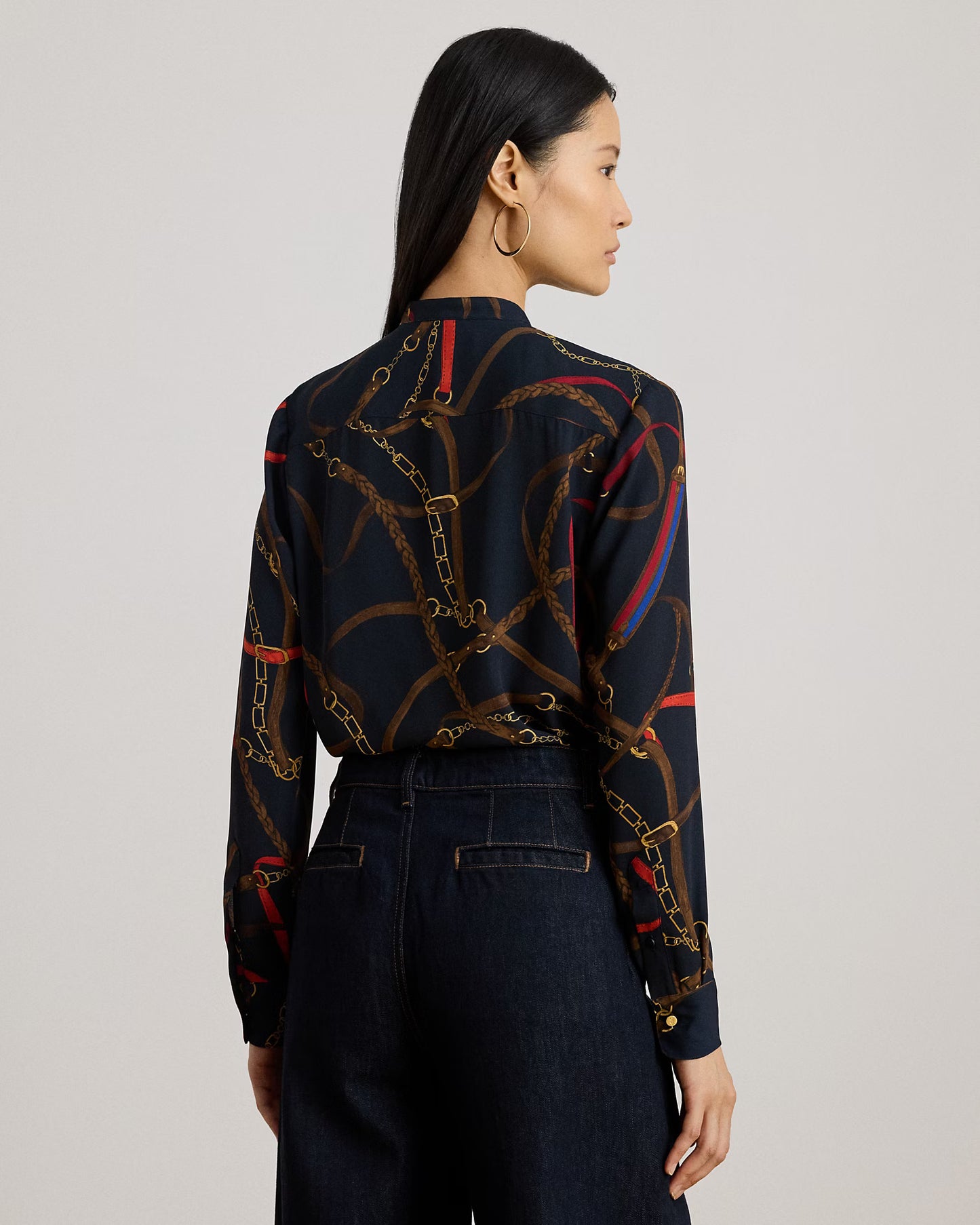 Camicia in georgette