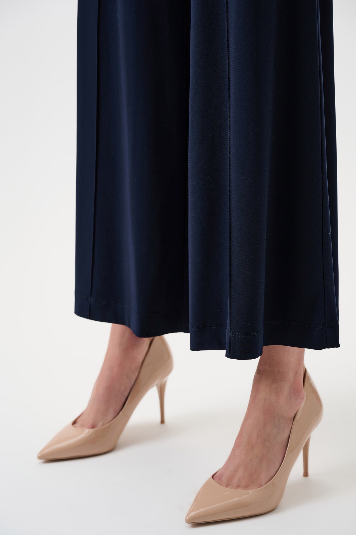 Pantaloni in Jersey a Gamba Larga - Blu o Neri