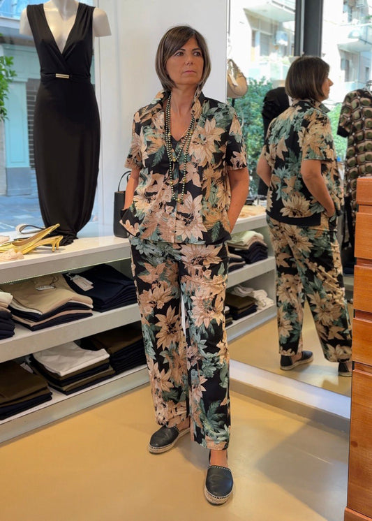 Camicia Donna Fantasia Floreale - Comfort ed Eleganza in un Unico Capo