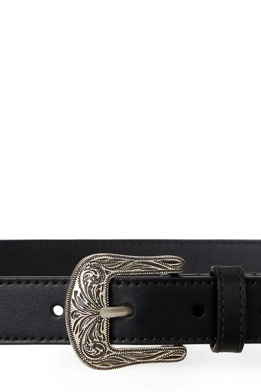 Cintura in pelle stile country