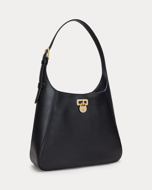 Borsa grande nera a spalla