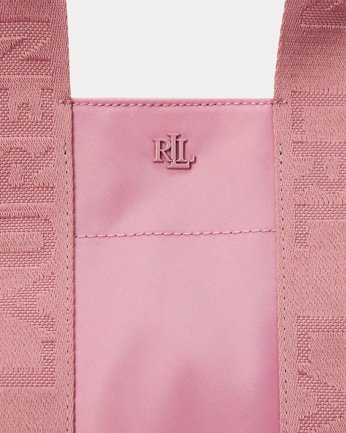 Borsa Tote Stevie piccola in nylon rosa