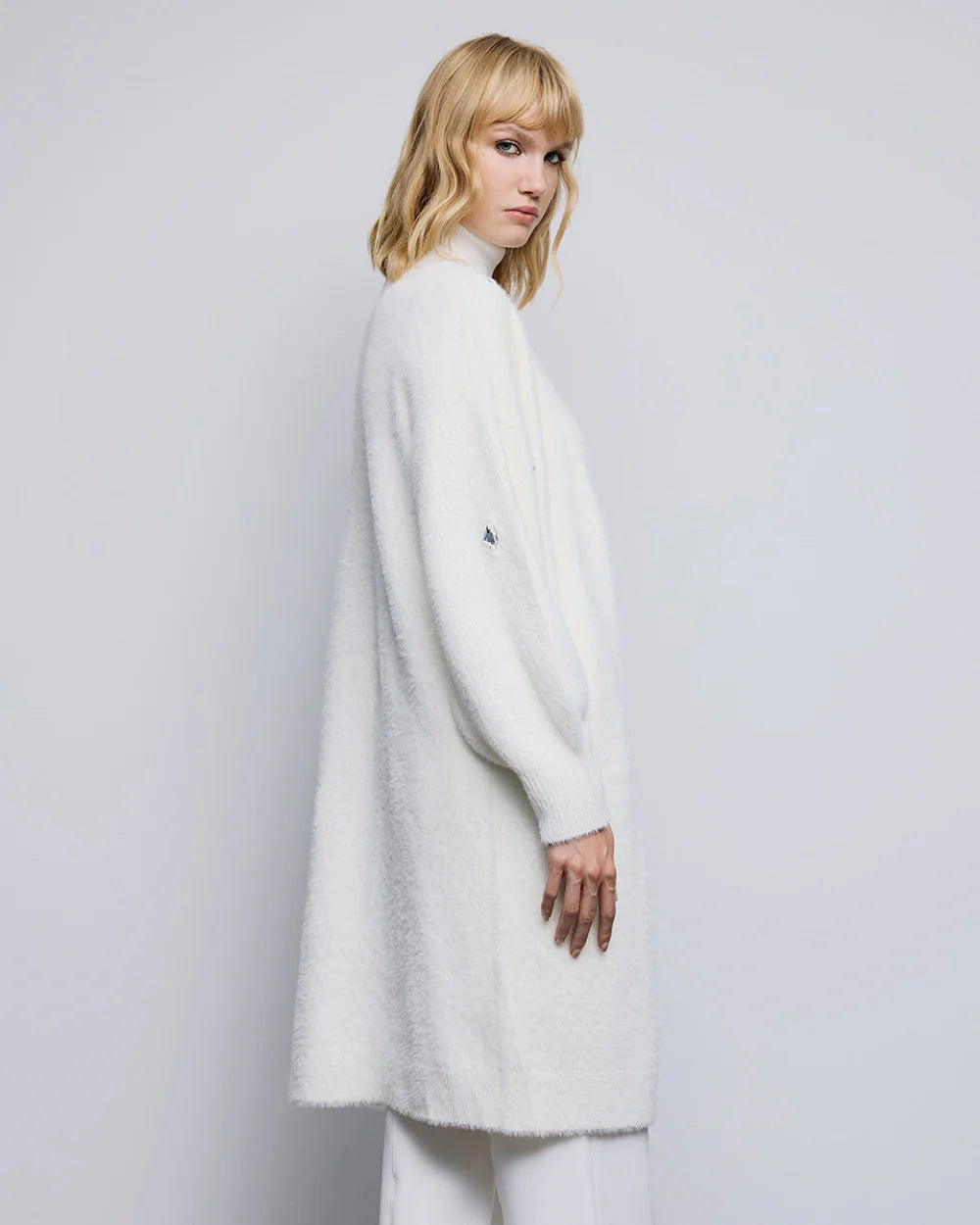 Cardigan in Maglia con Applicazioni